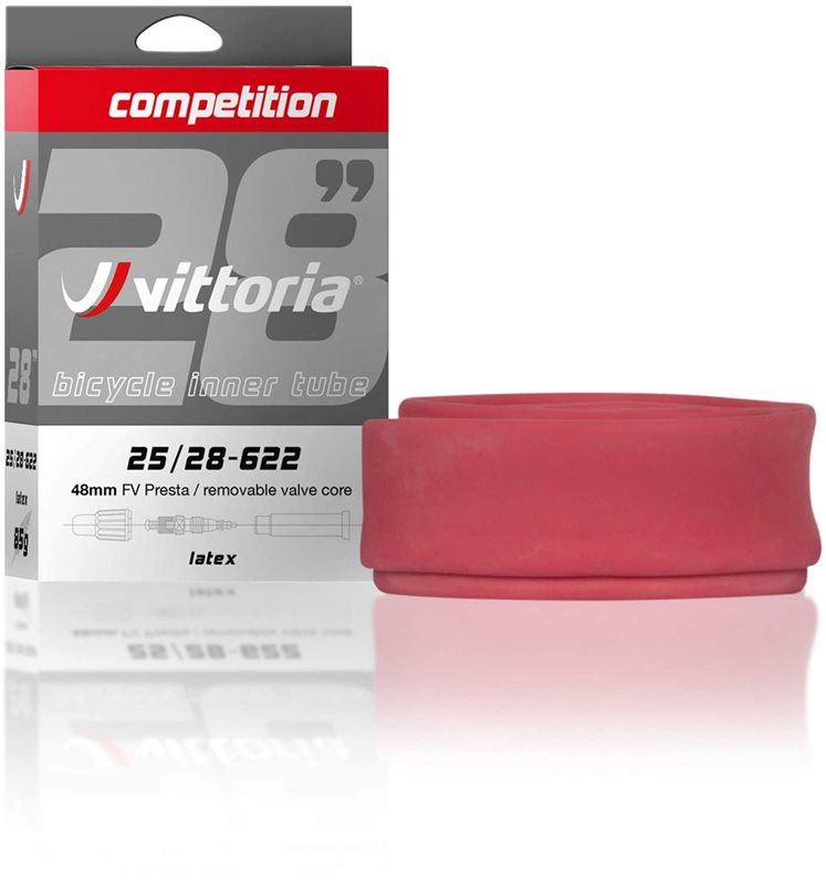 Vittoria Cykelslang Competition 19/23-622 racerveon 19/23-622 racerventil 48 mm