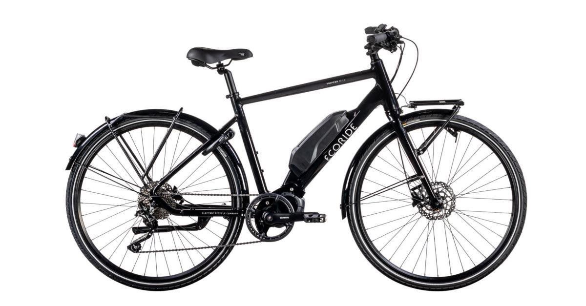 Ecoride Elcykel Tripper 28 HS M-10 svart one-sizS M-10 svart one-size