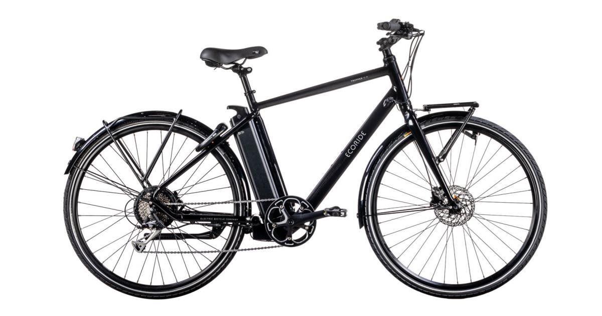 Ecoride Elcykel Tripper 28 HS H-9 svart one-sizeS H-9 svart one-size