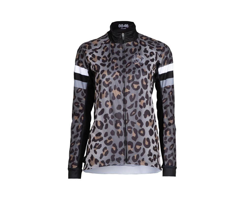 8848 Altitude Tröja Cherie W Jacket Leopardt Leopard