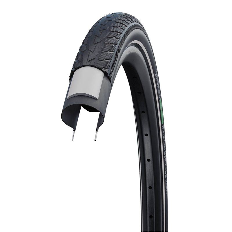 Schwalbe Cykeldäck Road Cruiser Plus Green Compouer Plus Green Compound PunctureGuard