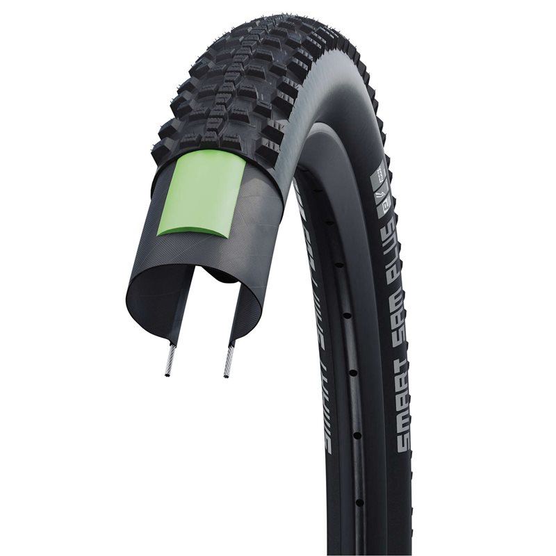 Schwalbe Cykeldäck Smart SamPlus ADDIX DD GreenGulus ADDIX DD GreenGuard