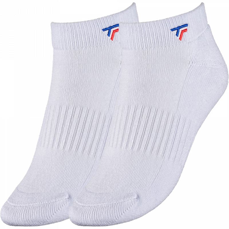 Tecnifibre Socks Women White 2-Pack Sukat