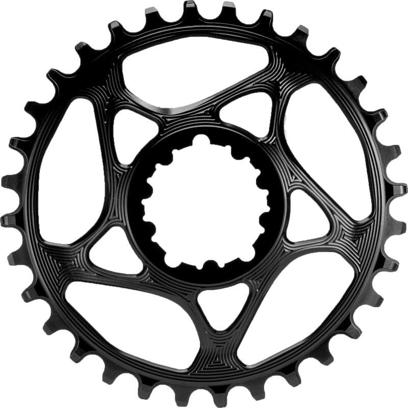 Absoluteblack Drev Round SRAM GPXdirect mount 9-12 växirect mount 9-12 växlar