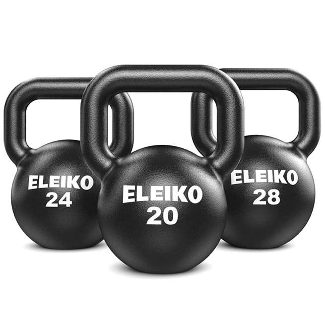 Eleiko Kettlebell Training Set 20-24-28 kg, Kettlebells paketit