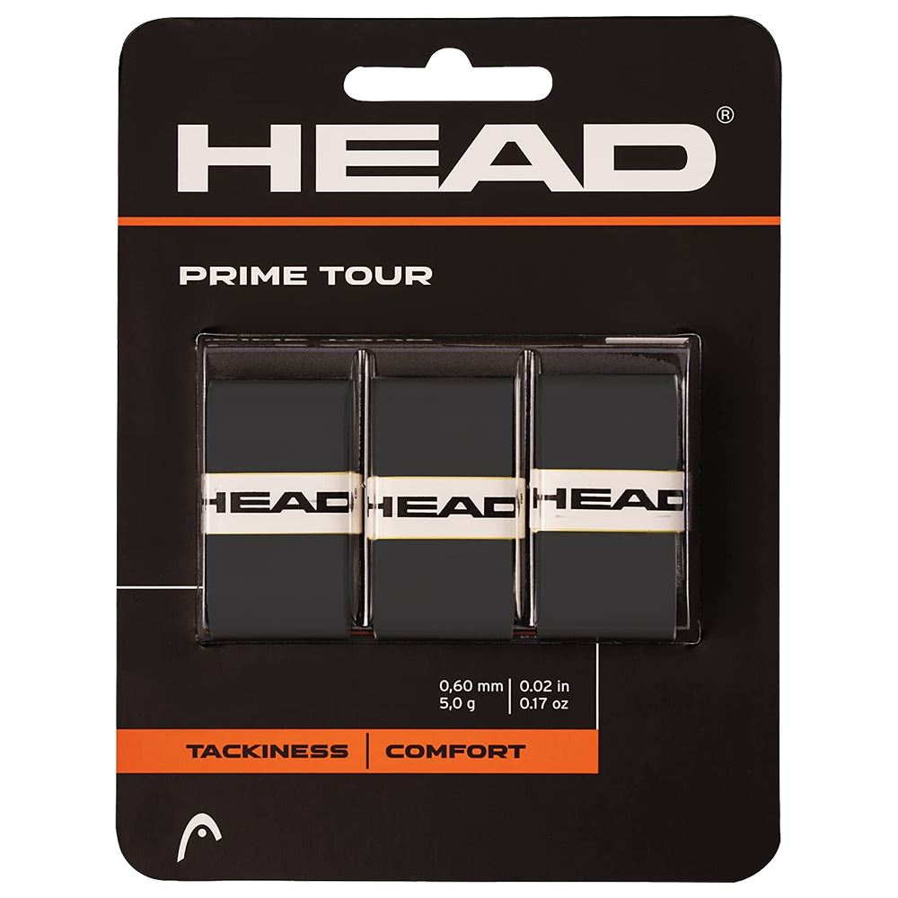 Head Prime Tour 3-Pack (Overgrip) Tenniskahvat