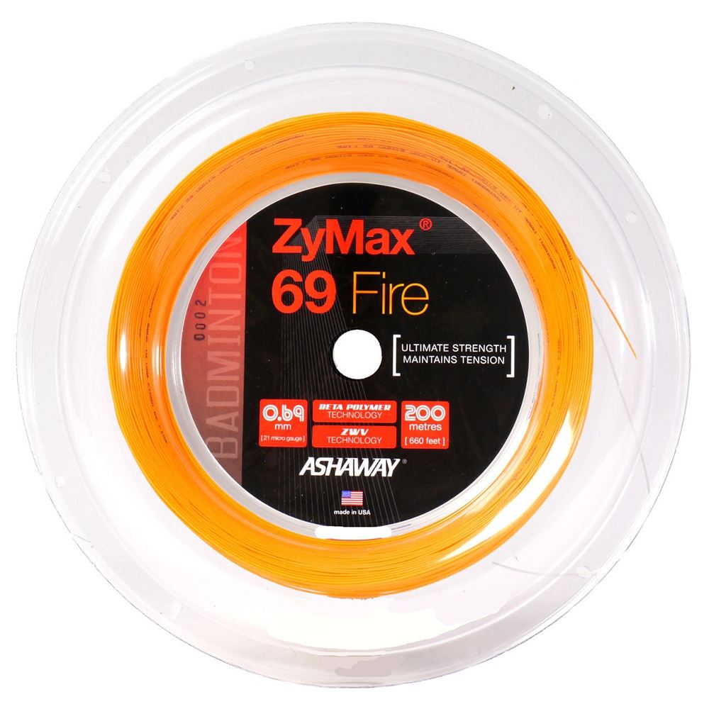 Ashaway Zymax 69 Fire 6 Senori sulkapallo