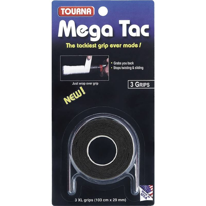 Tourna Mega Tac 3er 6 pk Tenniskahvat