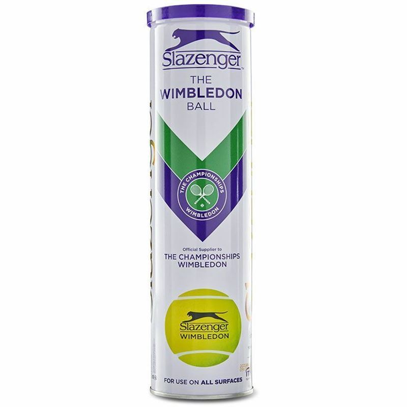 Slazenger TB Wimbledon 4-Pack, Tennisbollar