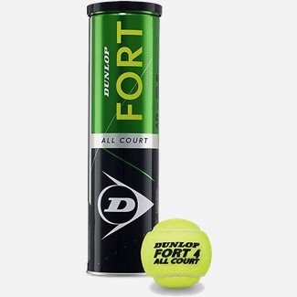 Dunlop Fort All Court TS 4-Pack, Tennisbollar