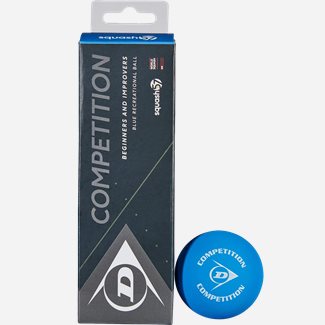 Dunlop Competation 3-Pack, Racketballballer