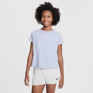 Nike Court Victory DF Top SS, Padel- og tennis T-shirt jente