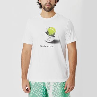 Nike Court Dri-Fit Tee Wimbledon London, Padel- och tennis T-shirt herr