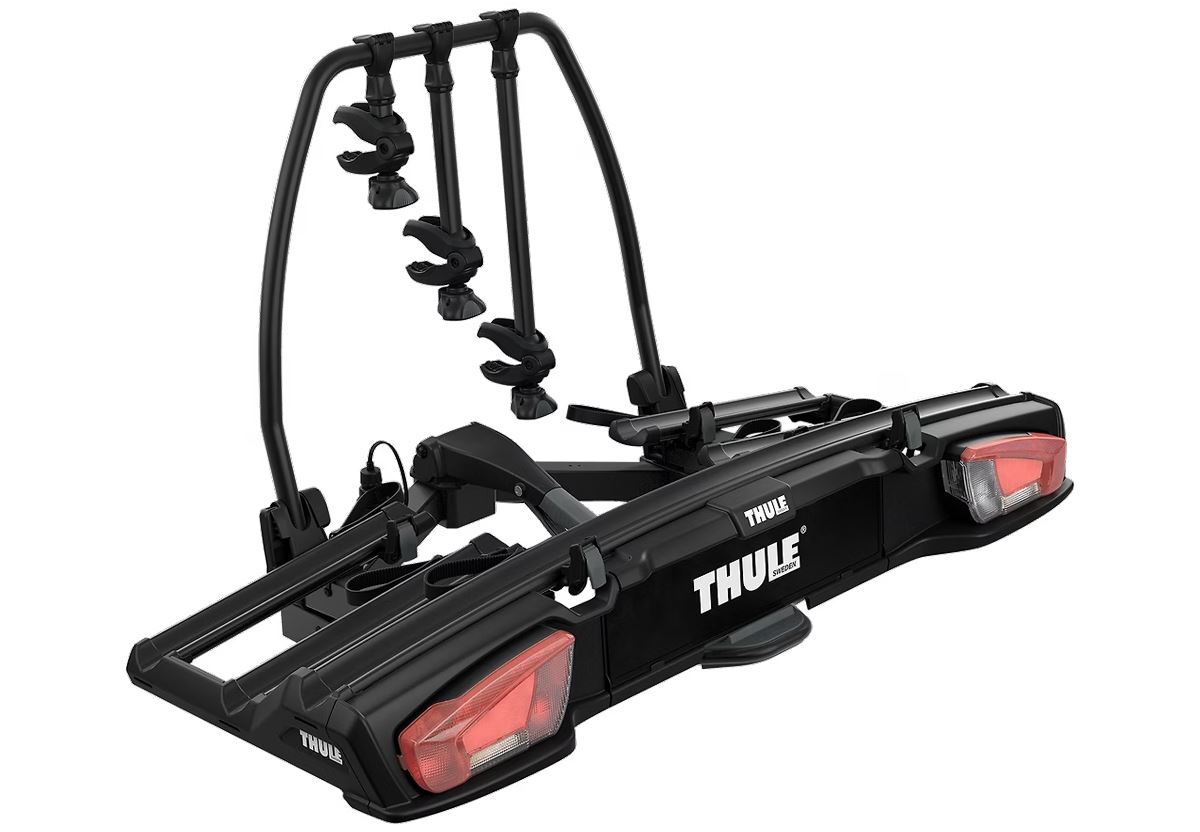 Thule VeloSpace XT sykkelstativ for 3 sykler - svart utgave