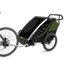 Thule Chariot Cab 2 Cypres Green, Cykelvagn
