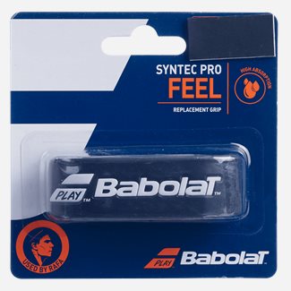 Babolat Syntec Pro 1-Pack Black, Tennis greptape
