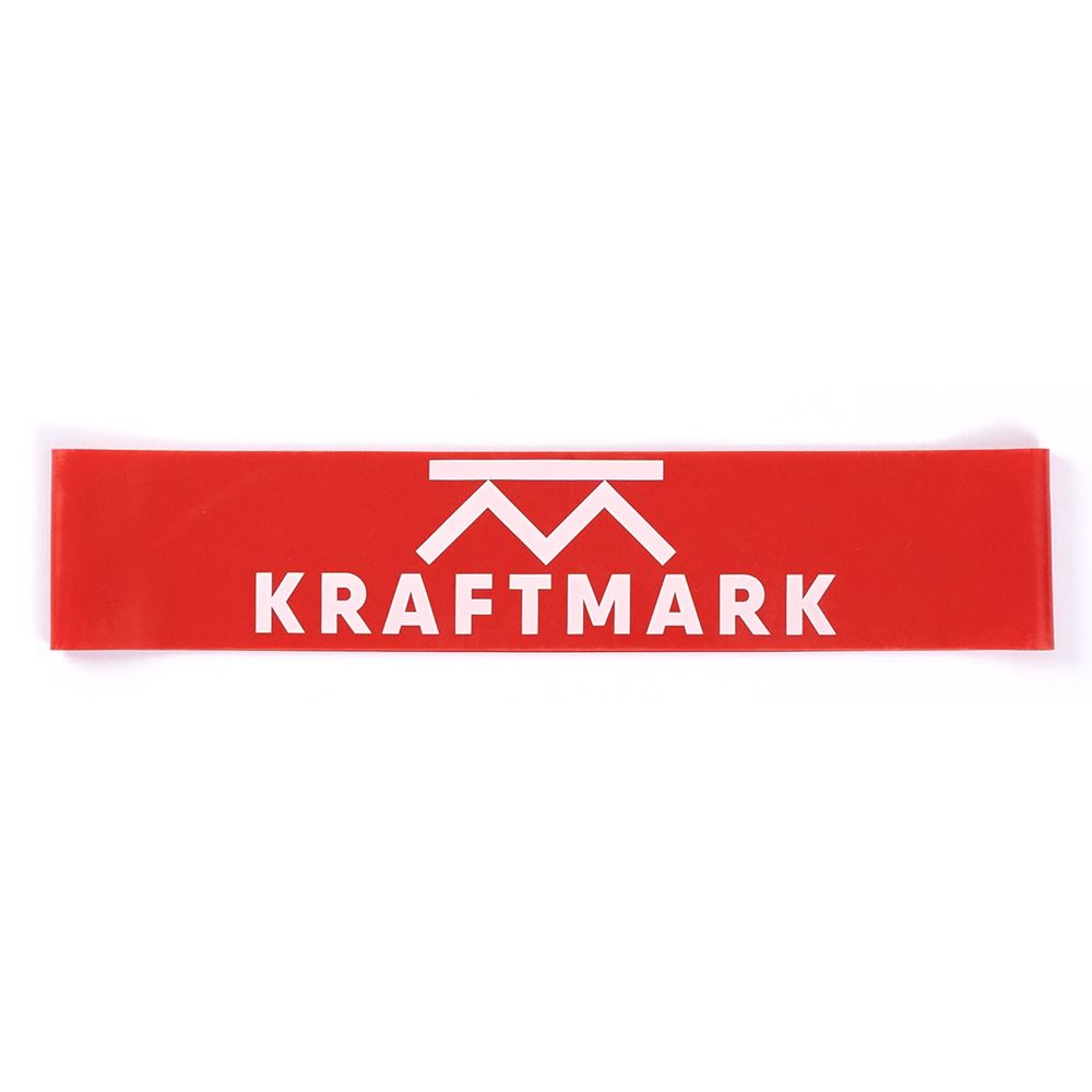 Kraftmark Mini Loopband Medium Röd Powerband & Mini band