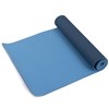 Kraftmark Yogamatta Blå/Ljusblå, Yogamattor