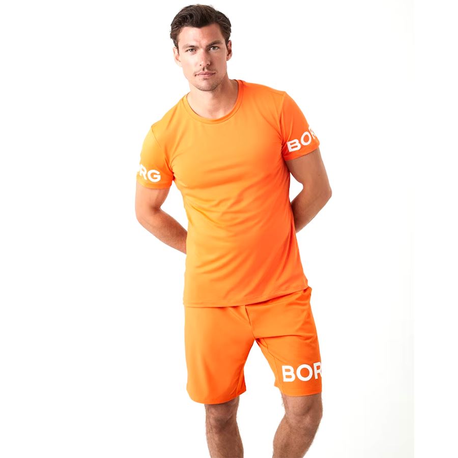 Björn Borg Borg T-Shirt Miesten padel ja tennis T-paita