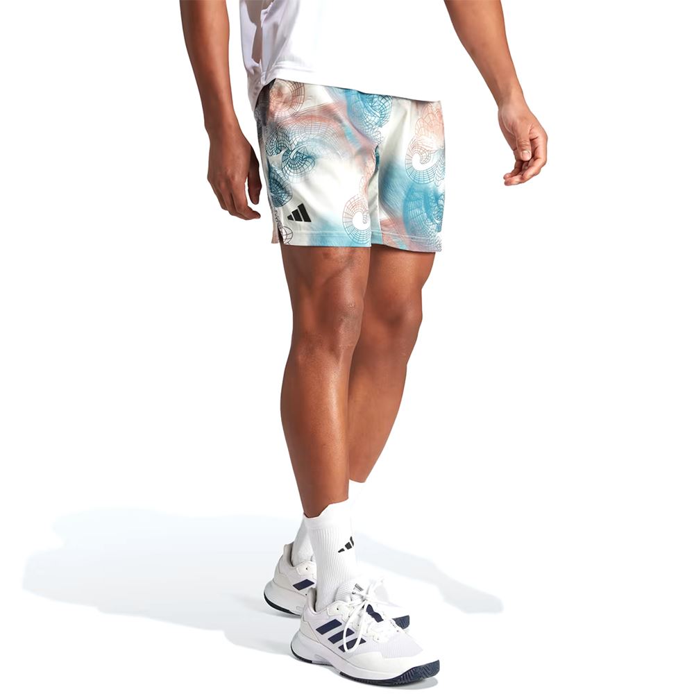 Adidas Tennis Us Series Printed Ergo Short 7″ Miesten padel ja tennis shortsit