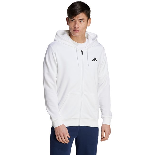 Adidas Club Teamwear Graphic Full-Zip Hoodie, Padel og tennissweater herrer