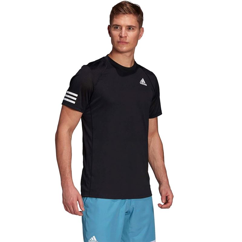 Adidas Club 3-Stripes Tee Miesten padel ja tennis T-paita