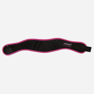 Gymstick Lady Nylon Performer Belt Black/Pink, Träningsbälte