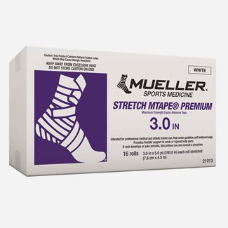 Mueller Stretch Mtape Premium 3 inch X 5 YD (1 st), Tejp