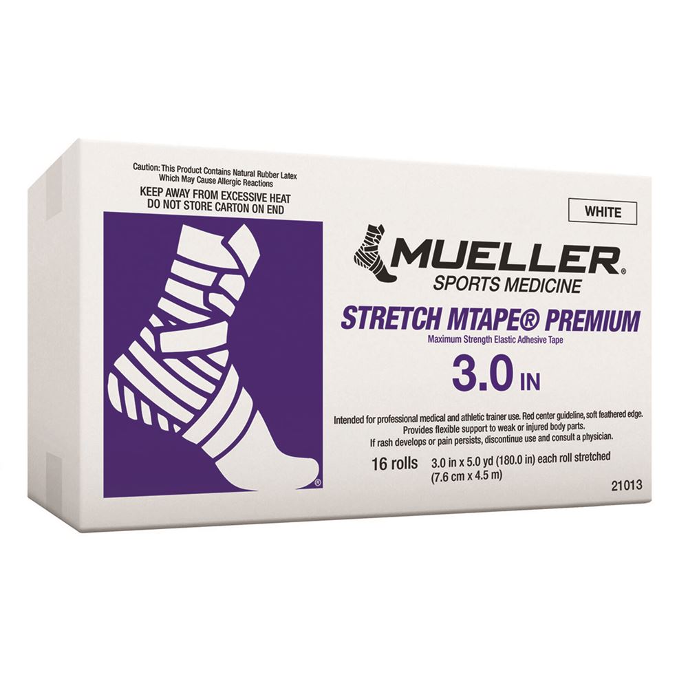 Mueller Stretch Mtape Premium 3 inch X 5 YD (1 st) Tejp