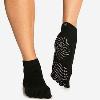 Gaiam Grey Grippy Yoga Socks