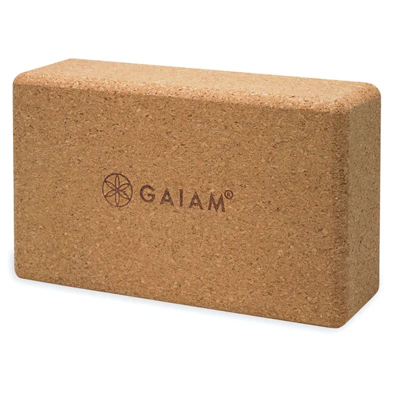 Gaiam Cork Brick Yogablock
