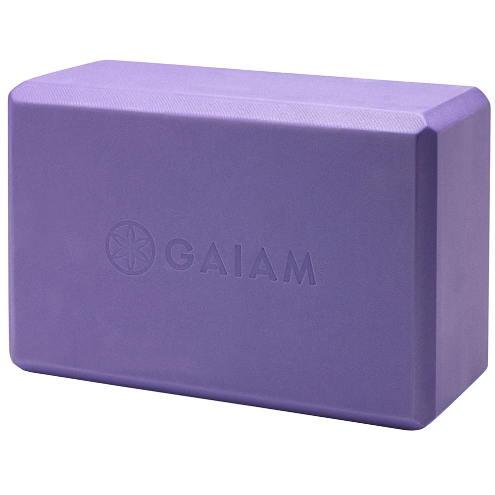 Gaiam Purple Block Yogablock
