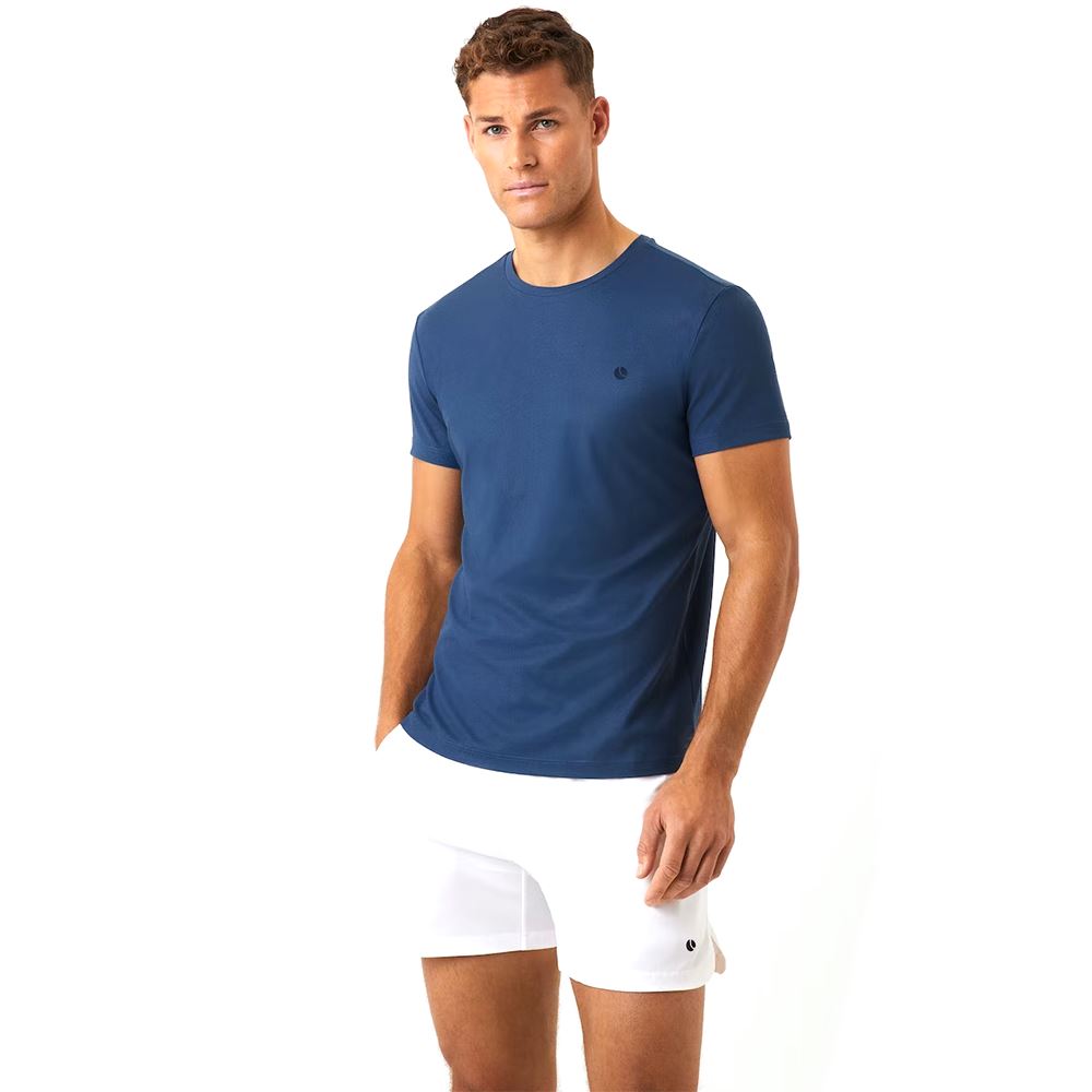 Björn Borg Ace T-Shirt Stripe Padel- och tennis T-shirt herr