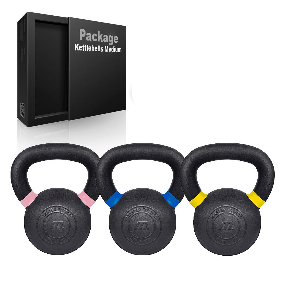 Master Fitness Kettlebell-pakke – Medium