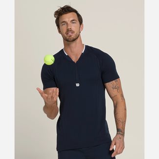 Wilson M Players Seamless Zip Hnly 2.0, Padel- & tennis t-shirt herr