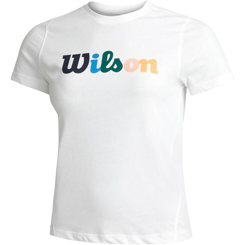 Wilson W Wilson Heritage Tee Padel- och tennis T-shirt dam