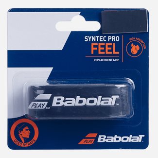 Babolat Syntec Pro 1-Pack Black, Tennis grepplindor