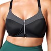 Casall Front Zip Sports Bra, Sport-BH