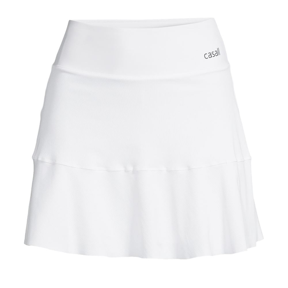 Casall Court Rib Skirt – Recycled Padel- och tenniskjol dam