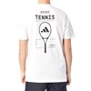 Adidas Tennis Graphic Tee, Miesten padel ja tennis T-paita