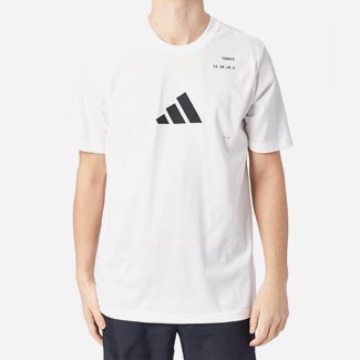 Adidas Tennis Graphic Tee, Miesten padel ja tennis T-paita