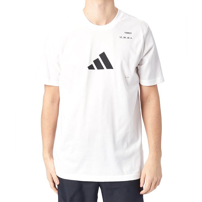 Adidas Tennis Graphic Tee, Padel og tennis T-shirt herrer
