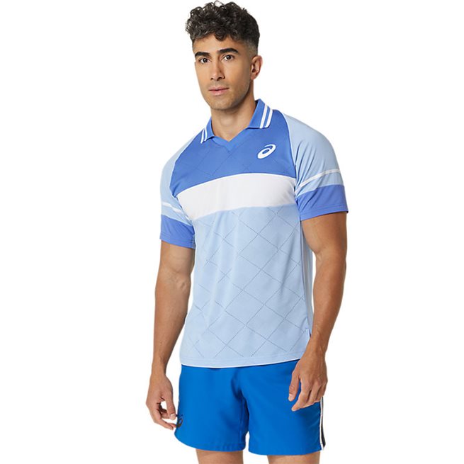 Asics Men Match Actibreeze Polo-Shirt, Padel- og tennispique herre
