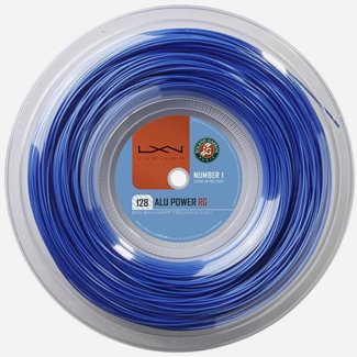 Luxilon Alu Power RG 200M Reel Blue/White, Tennis strenger