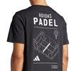 Adidas Padel Graphic Tee, Miesten padel ja tennis T-paita