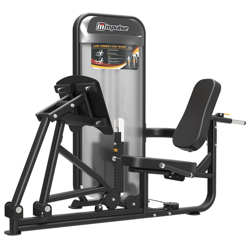 IMPULSE PL9010 LEGPRESS/CALF RAISE BLA