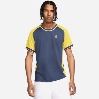 Nike Court Heritage SS Top, Padel- og tennis T-skjorte herre