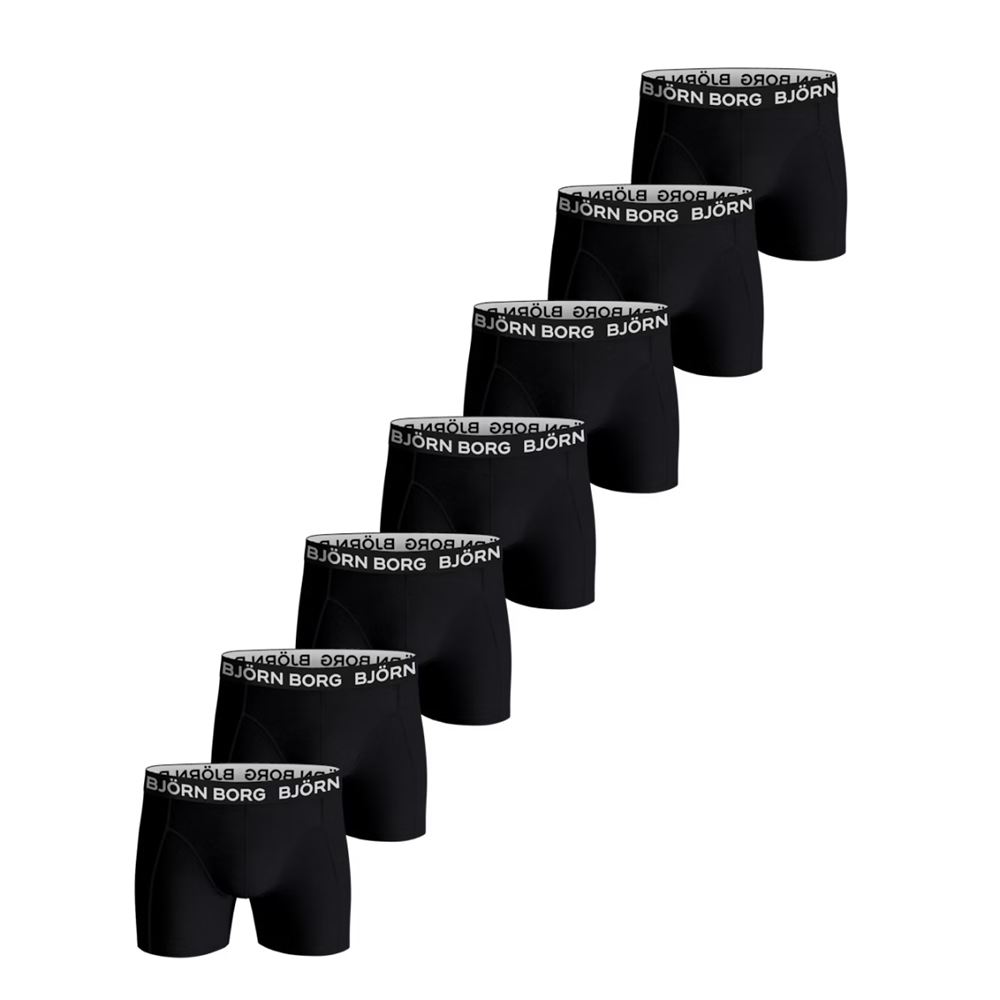 Cotton Stretch Boxer 7 PK, boxer herre Multipack 1