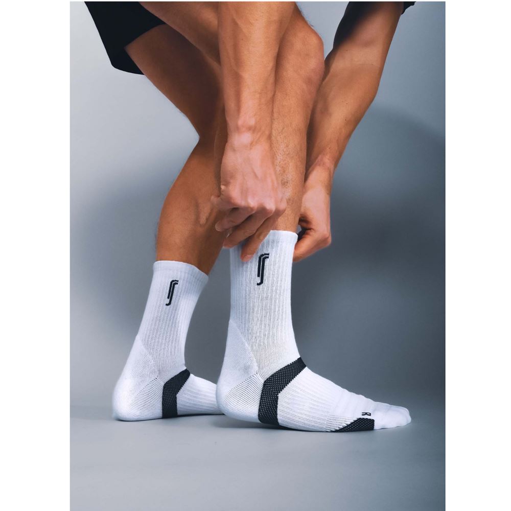 RS Cushioned Performance Socks Logo  – 3 Pack Strumpor