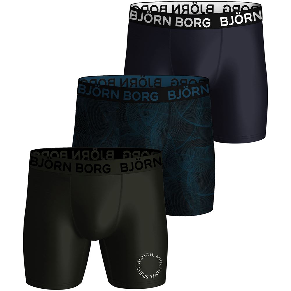 Björn Borg Performance Boxer 2-Pack Miesten alushousut